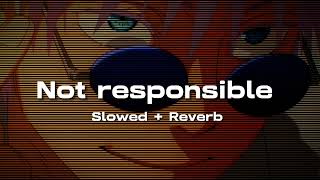 Not responsible SlowedReverb  Amon slowed [upl. by Llewsor370]