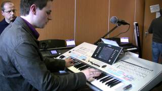 Robert Urbansky plays Yamaha Tyros 4 [upl. by Edaj]