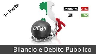 Economia e Cittadinanza Bilancio dello stato e Debito Pubblico 1 parte [upl. by Rothberg]