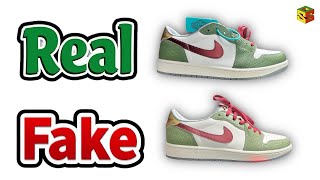 They had another attempt Year of The Dragon AJ1 Low Real vs Fake [upl. by Ahtenek983]