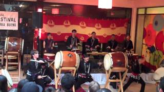 San Francisco Taiko Dojo Rising Stars Rokkudan [upl. by Shutz]