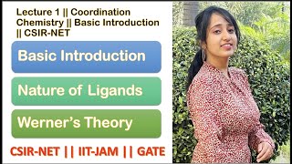 Coordination Chemistry  Types of Ligands  Denticity of Ligand  Monodentate and Polydentate Ligand [upl. by Charlena667]