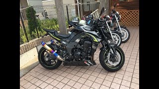 MAVERICKサウンド聞いてね カワサキの新型Z1000Rエディション 2017 Kawasaki Z1000R Edition 2017 カワサキZ1000Rエディション [upl. by Curnin855]