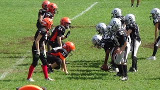 MRFL u11 Mosquito Chateauguay Raiders Silver vs StLaurent Spartans 2024 [upl. by Naerda]