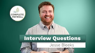 Jesse Bleeks Implementation Specialist  Interview Questions [upl. by Crane]