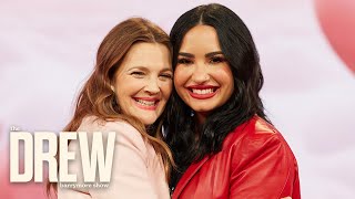 Demi Lovato Had a Crush on NowFiancé When They First Met  The Drew Barrymore Show [upl. by Ahsiekar]