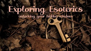 Exploring Esoterics  Tarot Course Prep [upl. by Airekal]