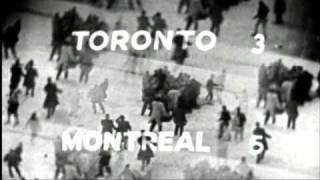 Montreal Canadiens win 1959 Stanley cup [upl. by Yttisahc]