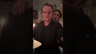 BONO with CATHERINE ZETAJONES u2 [upl. by Elpmet438]