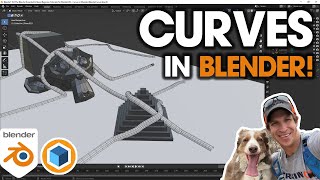 The Ultimate Guide to CURVES in Blender [upl. by Imat]