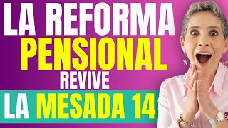 VUELVE LA MESADA PARA PENSIONADOS I LA REFORMA PENSIONAL REVIVE LA MESADA 14 Estufuturo Abogados [upl. by Aynotak]