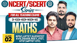 NCERTSCERT Maths Class 2 For All Teaching Exam by Sachin Academy live 3pm [upl. by Ecinhoj]