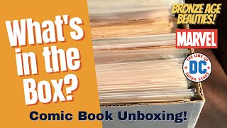 Unboxing Comics  A bountiful bonanza of Bronze Age beginners — so many 1 issues [upl. by Hadden]