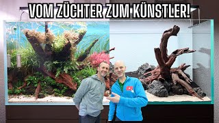 Ein Aquarium auf höchstem Niveau  Perfektionismus trifft auf Können [upl. by Nymzaj]