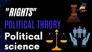 Rights  Political theoryImportant questions Class 11 Political science [upl. by Graig]