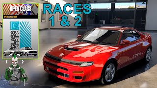 99 Open D Class Toyota Celica Race 1 amp 2  forzamotorsport [upl. by Merril]