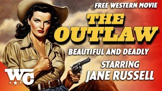 The Outlaw  Full Classic Western Cowboy Movie  Free 1943 Retro Film  Jane Russell  WC [upl. by Demodena]