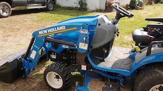 New Holland Workmaster 25S  Subcompact Tractor Review [upl. by Jeconiah]