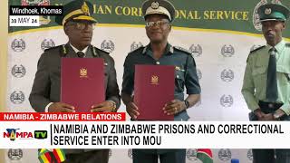 Namibia and Zimbabwe Prisons and Correctional Service enter into MOU [upl. by Notned]