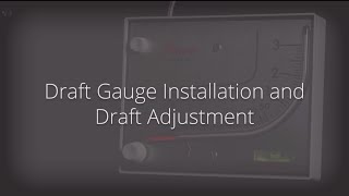 Draft Gauge Installation and Draft Adjustment [upl. by Adni]