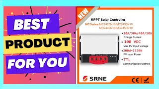 SRNE MPPT Solar Charge Controller 20A50A Solar Regulator PV Max 1320W [upl. by Alistair]