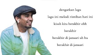 Januari  Glenn Fredly  lyrics [upl. by Neraj]