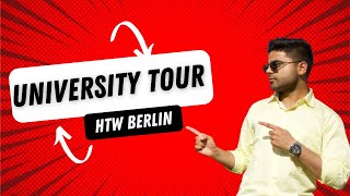 University tour of HTW Berlin This is all you need to know and see 🇩🇪 [upl. by Bella397]