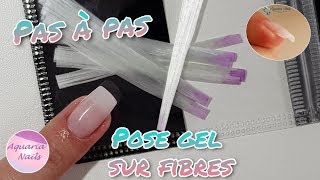 Fibernails  Allongement en gel sur fibres de verre ou de soie  Ongle en gel sur fibres [upl. by Ardaid64]