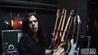 Private Gear Tour Megadeths Chris Broderick [upl. by Earahs559]