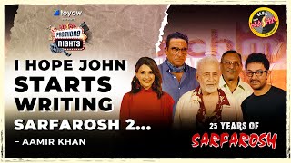 25 Years of Sarfarosh  Exclusive Uncut Chat  Aamir Khan  Sonali Bendre  Naseeruddin Shah [upl. by Rexer865]