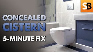 Concealed Cistern Problems 5Minute Fix [upl. by Einaffyt497]