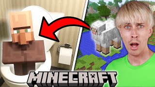 MINECRAFT PRZERÓBKA OWCA ZAINFEKOWANA PRZEZ SKIBIDI TOILET [upl. by Yesak]