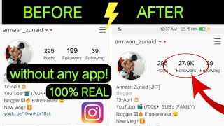 INSTAGRAM Par Followers Kaise Badhaye  Geniune Tricks  How To Increase Instagram Followers 2022🔥 [upl. by Irrac]