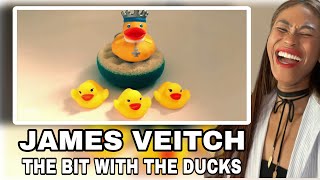 FIRST TIME REACTING TO The Bit with the Ducks James Veitch is a terrible roommate [upl. by Ecnirp]