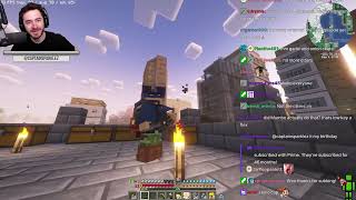 CaptainSparklez “The Horde Approaches  DeceasedCraft Hardcore Ep 3quot Cut Clips [upl. by Ontina]