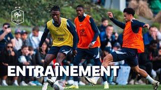 Les Bleus sentraînent à Clairefontaine [upl. by Snider729]