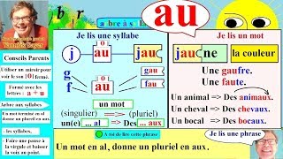 Apprentissage de la lecture Maternelle CP en Français  au 89 [upl. by Prasad291]