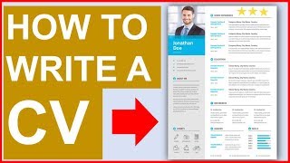 HOW TO WRITE A BRILLIANT CV CV Templates Included [upl. by Hau]