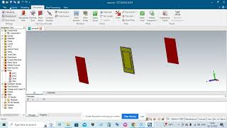 Simualtion of AMC metamaterial unit cell in CST [upl. by Mikkel]