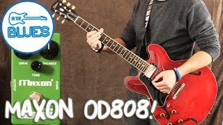 Maxon OD808 Overdrive Pedal with Humbuckers [upl. by Henricks294]