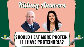 Should I eat more protein if I have proteinuria [upl. by Tonkin]