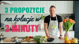 3 propozycje na kolacje w 3 minuty  zrobisz je szybciej niż zamówisz pizzę [upl. by Annoit367]