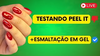 Esmaltação em gel passo a passo [upl. by Ynattir316]