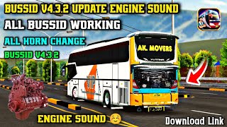 Bussid Hino Engine Sound Mod V432 Update  New Obb Sound Mod For Bussid 432 [upl. by Seaton773]