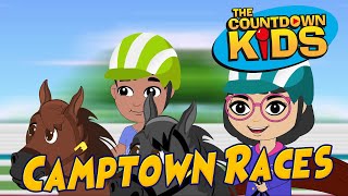 Camptown Races  The Countdown Kids  Kids Songs amp Nursery Rhymes  Lyrics Video [upl. by Dionisio]