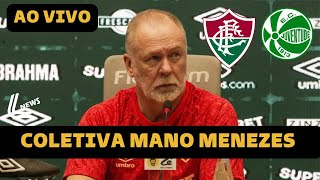 ENTREVISTA COLETIVA MANO MENEZES AO VIVO  FLUMINENSE X JUVENTUDE  DIRETO DO MARACANÃ [upl. by Celesta]