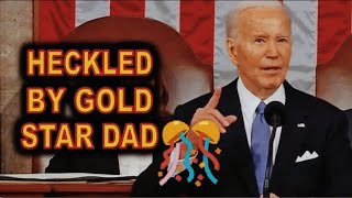 Gold Star Dad HECKLES Joe and Biden LOSES It🎊🎊 [upl. by Catherin]