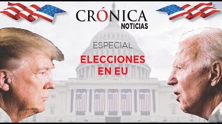 Horas de inquietud Elecciones EEUU 2020  Marcel Sanromà  La Crónica de Hoy [upl. by Leahcim176]