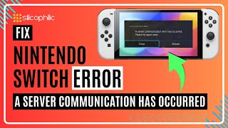 How To Fix Nintendo Switch quotA Server Communication Has Occurredquot Error Fast amp Easy [upl. by Owiat188]