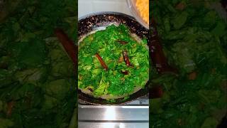 Palak Masoor Dal Recipe 🌿🍲 shorts palak sabji recipe cooking [upl. by Nedroj]